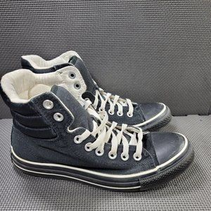 Womens Sz 9 Black Converse CT Pad Coll High Tops